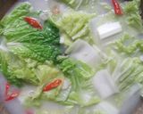 Foto langkah ke 2 dari resep Sawi Putih Kuah Santan.