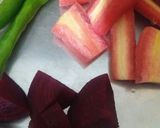 A picture of step 1 of Radish Soup.