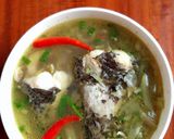 Hình bước làm 2 của món Canh cá lóc nấu bầu