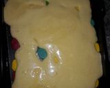 A picture of step 4 of Polka dot Swiss roll #CookpadRamadan.