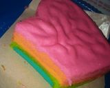 Foto langkah ke 6 dari resep Rainbow cake.
