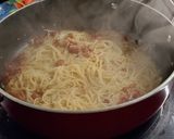 A picture of step 8 of My Garlic Bacon Pasta.