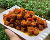 Foto langkah ke 5 dari resep Tumis / Oseng Tempe Gula Merah.