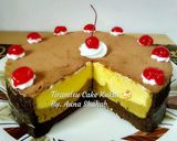 Foto langkah ke 5 dari resep Bolu Tiramisu Kukus (tanpa mixer).