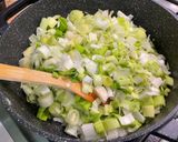 Une image de l'étape 10 de Fondue de poireaux aux carottes.
