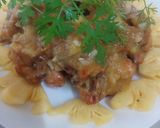 Hình bước làm 4 của món Gà chiên sauce khóm