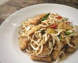 Foto langkah ke 4 dari resep Dadar Telur Cah Toge #pr_RecookMasakanAwalanT.