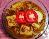 Foto langkah ke 3 dari resep Semur Putih Telur,Tahu dan Taoge.