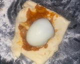 A picture of step 3 of Egg pie.