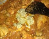 A picture of step 4 of Lahori chicken karae.