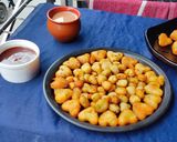 A picture of step 8 of Potato Cheese Hearts.