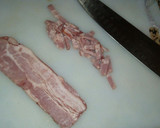 Foto del paso 2 de la receta: Pastel de patata con bacon y huevo