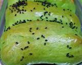 Foto langkah ke 7 dari resep Roti tawar pandan utk bekal travelling.