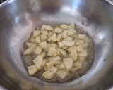 A picture of step 2 of Cabbage potato shak.
