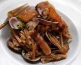Foto del paso 9 de la receta: Fideos con panceta ibérica y almejas