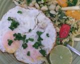 Foto del paso 6 de la receta: Huevos estrellados con arroz mixto