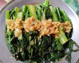 Hình bước làm 3 của món Cải ngồng mập xào tỏi