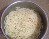 صورة لخطوة 2 من وصفة 😋اسباجتي التونه بالفرن😋