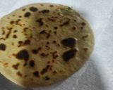A picture of step 5 of Aloo Maithi (Fenugreek) leaves stuff Paratha.