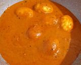 A picture of step 12 of Chettinad Egg Curry.
