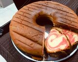 Foto langkah ke 8 dari resep Strawberry 🍓 Marmer Cake Super Lembut.
