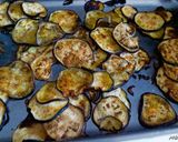 Une image de l'étape 2 de Gratin d'aubergines tomates et courgettes au saumon au Cook Expert.