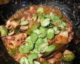 Foto langkah ke 6 dari resep Cumi pete cabe ijo.