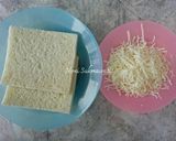 Foto langkah ke 1 dari resep Roti Tawar Keju Panggang.