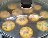 Foto langkah ke 5 dari resep Pukis Bulat.