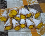 Foto del paso 1 de la receta: Caracola de hojaldre rellenas de crema de vainilla