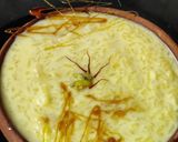 A picture of step 1 of Caramel Phirni.