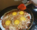A picture of step 3 of Shakshuka.