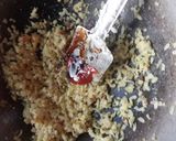A picture of step 3 of Chinese potato poha.