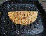 A picture of step 5 of Veg quesadillas.