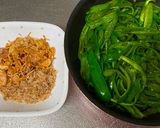 A picture of step 3 of Japanese Sweet Green Pepper Fry.