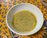 Une image de l'étape 5 de Sauce salade moutarde cidre et herbes.