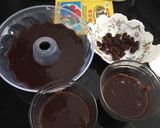 Foto langkah ke 1 dari resep Puding lapis coklat.