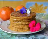 Foto del paso 4 de la receta: Pancakes de mandarina y harina integral🍊