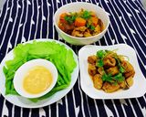 Hình bước làm 3 của món Susu đậu cô ve luộc chấm chao