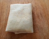 Foto del paso 5 de la receta: Piadina de pollo con calabacín y tomate cerrada