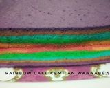 Foto langkah ke 11 dari resep Rainbow Cake.