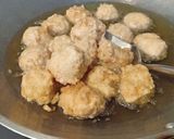 Foto langkah ke 3 dari resep Baso Ayam Udang Goreng Simple.
