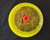 A picture of step 6 of Daal Bhaji.