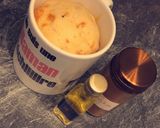 Une image de l'étape 3 de Mugcake chèvre/chorizo.