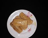 A picture of step 6 of Baked homemade fish roll.