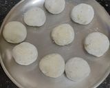 A picture of step 3 of Dried Cranberries stuffed Farali Pattice. (Vrat Special).