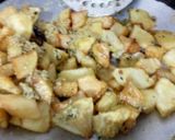 A picture of step 8 of Bengali Aloo Posto.