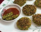 A picture of step 7 of Oats Vegetable Cutlet.