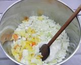 Babfőzelék (fagyasztott fejtett babból) zúzapörkölttel recept fázis 3 fotója