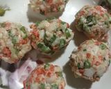 A picture of step 5 of Veg. Manchurian.